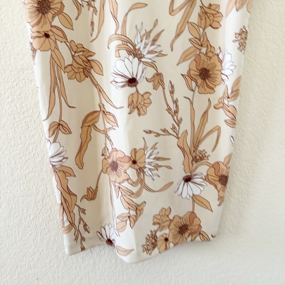 Rachel Roy Womens Floral Print Midi Sheath Dress Size XL NWT - Picture 5 of 15